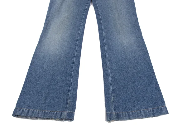 DOLCE&GABBANA Back Metal Logo Patch Distressed Jeans K-172841_007