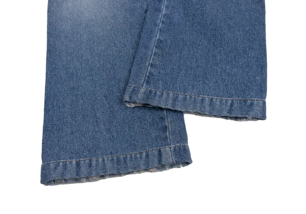 DOLCE&GABBANA Back Metal Logo Patch Distressed Jeans K-172841_008