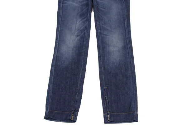 DOLCE&GABBANA Zipper Hem Stretch Slim Jeans K-172843_006