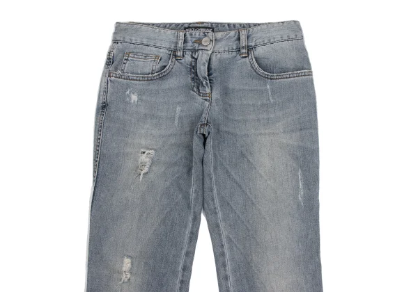 DOLCE&GABBANA Distressed Stretch Slim Jeans K-172844_002