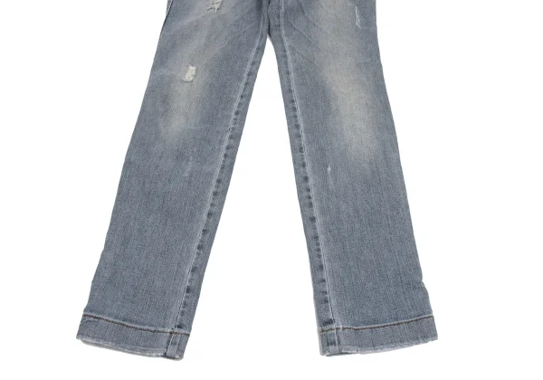 DOLCE&GABBANA Distressed Stretch Slim Jeans K-172844_009