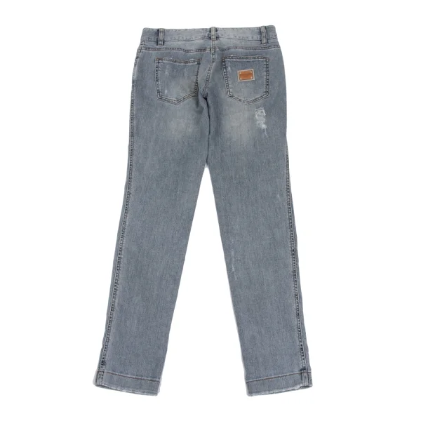 DOLCE&GABBANA Distressed Stretch Slim Jeans K-172844_013