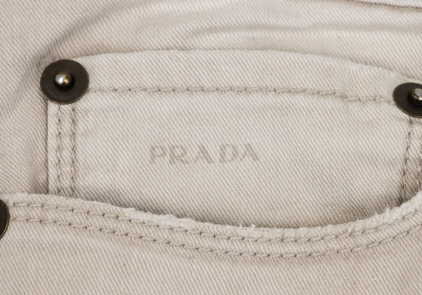 PRADA Cotton Stretch Slim Pants K-172846_006