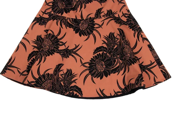 PRADA Dahlia Print Skirt K-172850_005