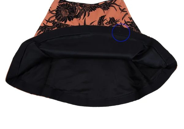 PRADA Dahlia Print Skirt K-172850_008