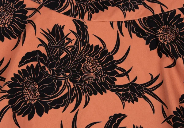 PRADA Dahlia Print Skirt K-172850_011