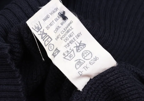 EMPORIO ARMANI Cotton Half Zip Knit Long Sleeve Polo Shirt K-172858_018