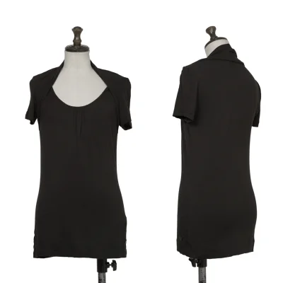 ARMANI JEANS Neck Switching Stretch T-shirt