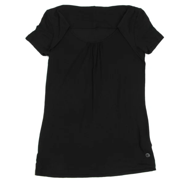 ARMANI JEANS Neck Switching Stretch T-shirt K-172862_002