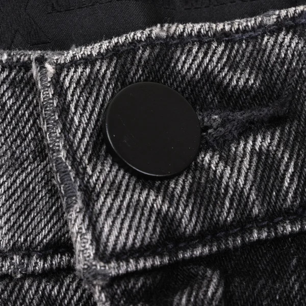 Denim x Alexander Wang Stack Crop Tie Tie Design Cropped Jeans K-172863_004
