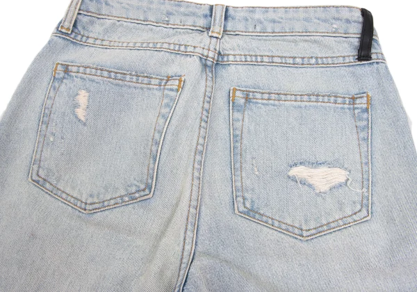 Denim x Alexander Wang CULT Crush Design Cropped Jeans K-172864_016