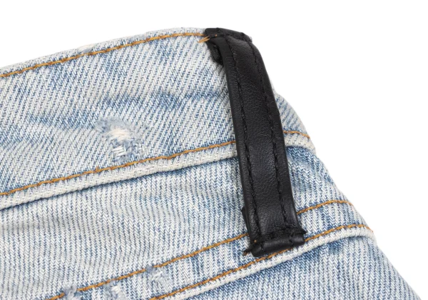 Denim x Alexander Wang CULT Crush Design Cropped Jeans K-172864_017