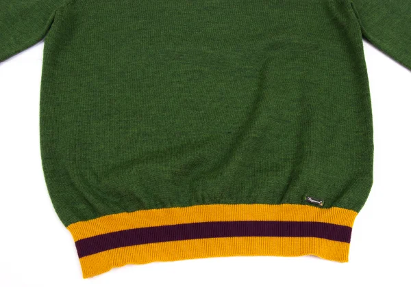 DSQUARED2 Color Switching Wool Knit Sweater K-172867_007