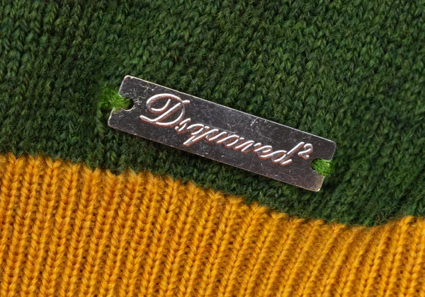 DSQUARED2 Color Switching Wool Knit Sweater K-172867_008