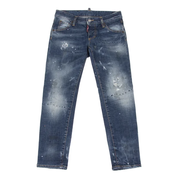 DSQUARED2 Distressed Slim Jeans  Indigo 34 K-172868_001