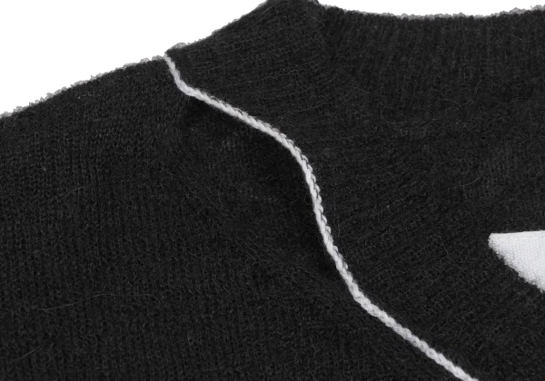 MM6 MAISON MARGIELA Distressed Hole Knit Tunic K-172869_005