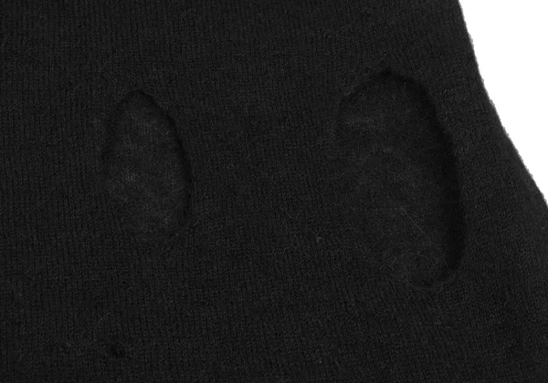 MM6 MAISON MARGIELA Distressed Hole Knit Tunic K-172869_010
