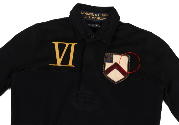 Ralph Lauren Emblem Embellished Rugby Shirt Dress K-172871_003