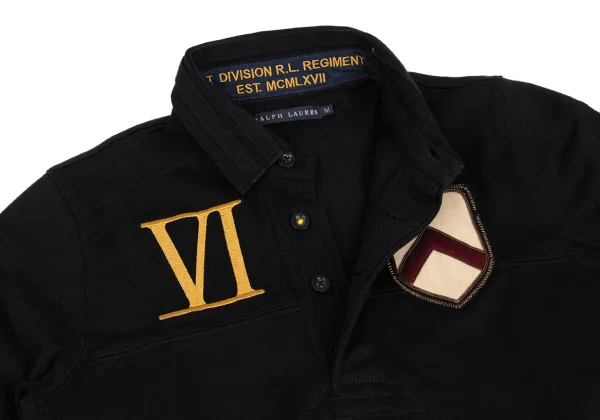 Ralph Lauren Emblem Embellished Rugby Shirt Dress K-172871_008