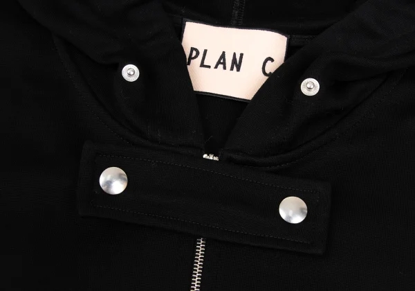 PLAN C Sleeveless Zip-Up Hoodie Jacket K-172872_006