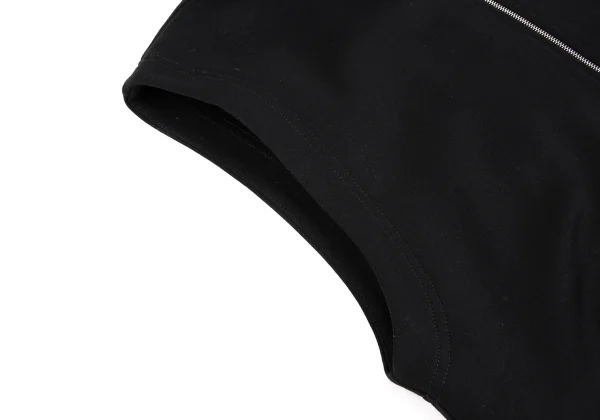 PLAN C Sleeveless Zip-Up Hoodie Jacket K-172872_007