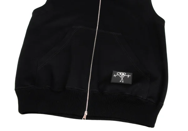PLAN C Sleeveless Zip-Up Hoodie Jacket K-172872_008