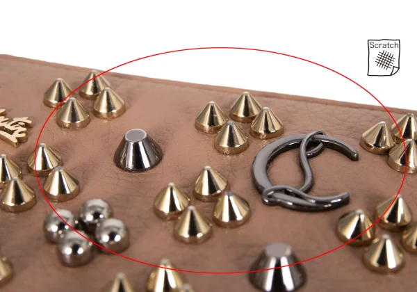 Christian Louboutin Panettone Studs Long Wallet K-172878_006