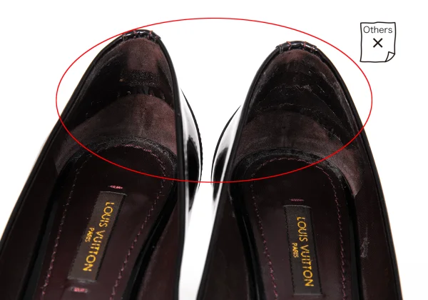 Louis Vuitton Metal Logo Design Heel Pumps K-172883_008