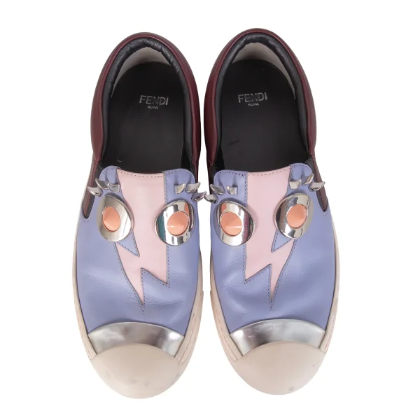 FENDI Metal Face Slip-on Shoes K-172884_002