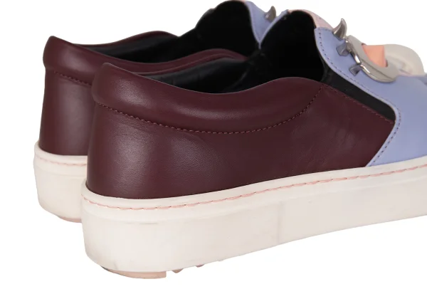 FENDI Metal Face Slip-on Shoes K-172884_010