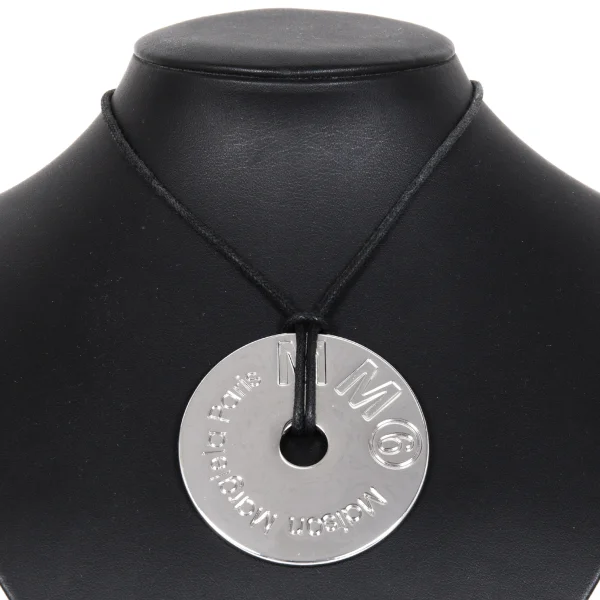 MM6 MAISON MARGIELA Metal Logo Nacklace Silver  K-172889_001