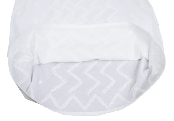 ISSEY MIYAKE HaaT Embroidered Cotton Sleeveless Top K-172897_009