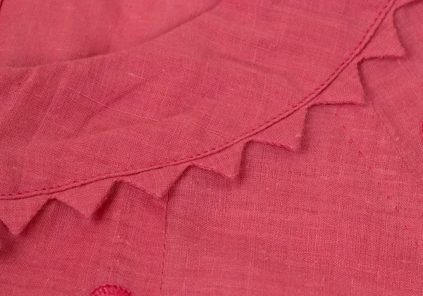 ISSEY MIYAKE HaaT Jagged Cutting Embroidered Blouse K-172900_006