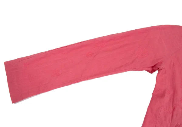 ISSEY MIYAKE HaaT Jagged Cutting Embroidered Blouse K-172900_008