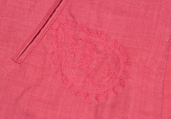 ISSEY MIYAKE HaaT Jagged Cutting Embroidered Blouse K-172900_012