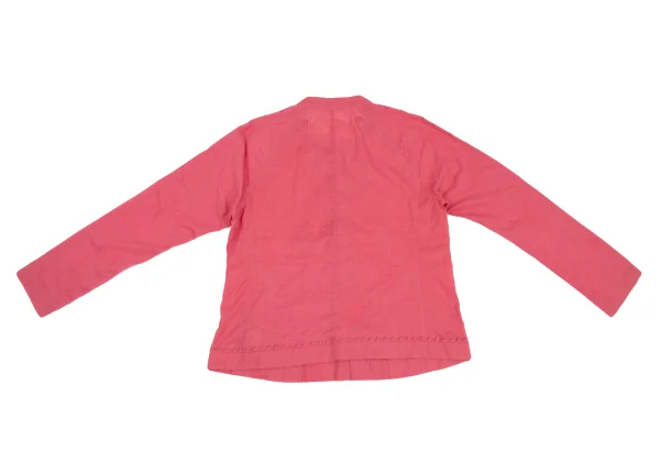 ISSEY MIYAKE HaaT Jagged Cutting Embroidered Blouse K-172900_014