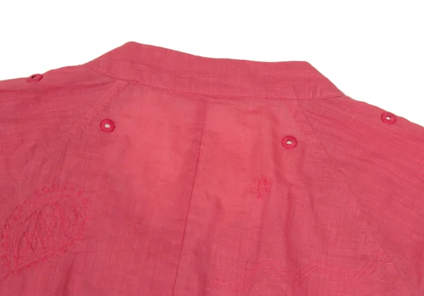 ISSEY MIYAKE HaaT Jagged Cutting Embroidered Blouse K-172900_015