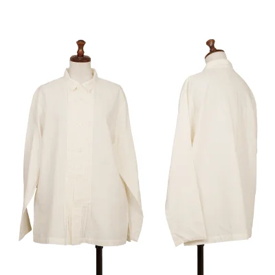 ISSEY MIYAKE HaaT Cotton Pintuck Shirt
