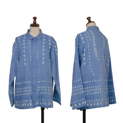 ISSEY MIYAKE HaaT Clamp Dyed Pintuck Shirt