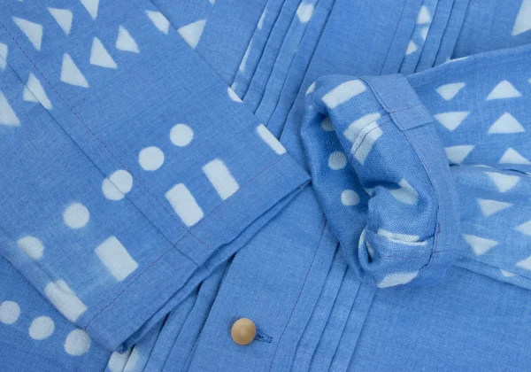 ISSEY MIYAKE HaaT Clamp Dyed Pintuck Shirt K-172904_007