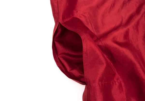 ISSEY MIYAKE HaaT Silk Zigzag Cutting Tucked dress K-172905_010