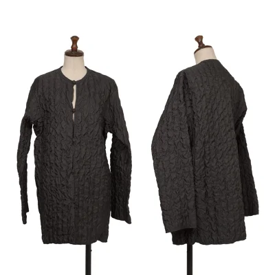 ISSEY MIYAKE HaaT Nylon Stitch Puckered Jacket
