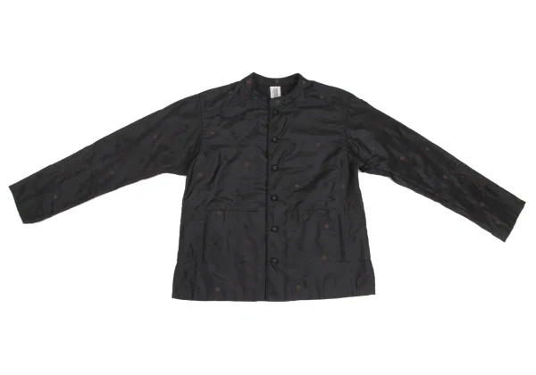 ISSEY MIYAKE HaaT Silk Floral Embroidery Jacket K-172915_002
