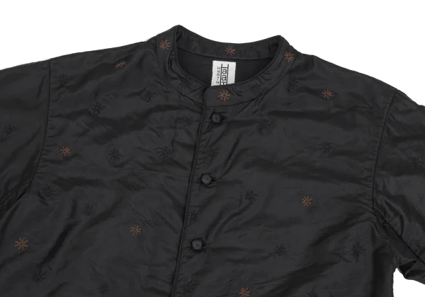 ISSEY MIYAKE HaaT Silk Floral Embroidery Jacket K-172915_003