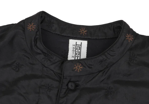 ISSEY MIYAKE HaaT Silk Floral Embroidery Jacket K-172915_004