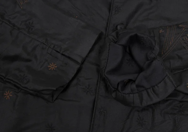 ISSEY MIYAKE HaaT Silk Floral Embroidery Jacket K-172915_008