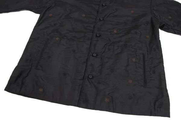 ISSEY MIYAKE HaaT Silk Floral Embroidery Jacket K-172915_009