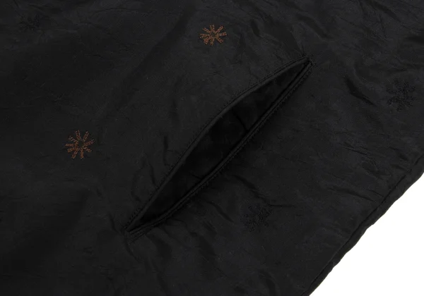 ISSEY MIYAKE HaaT Silk Floral Embroidery Jacket K-172915_010
