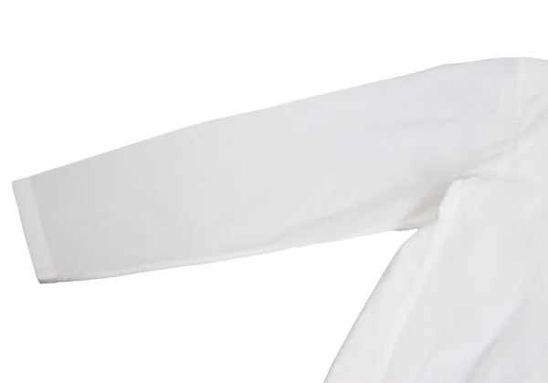 ISSEY MIYAKE PERMANENTE Cotton Drape Wrap-Front Blouse K-172917_006