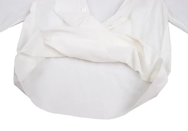 ISSEY MIYAKE PERMANENTE Cotton Drape Wrap-Front Blouse K-172917_012